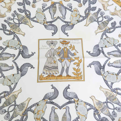 Hermes Scarf Carre 90 Early America — view 2