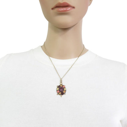 Chanel Necklace CC Logo Turtle — view 8