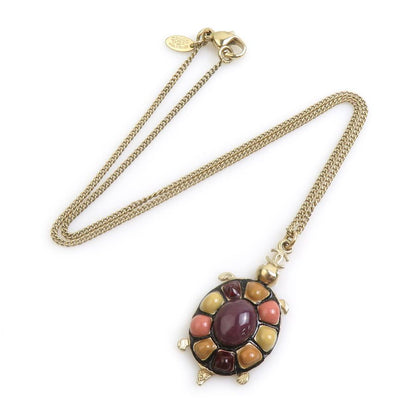 Chanel Necklace CC Logo Turtle — view 2