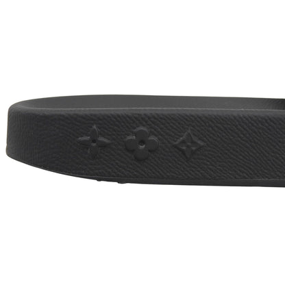 Louis Vuitton Waterfront Line Monogram Canvas Logo Rubber Sandals Brown — view 7