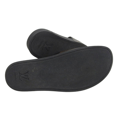 Louis Vuitton Waterfront Line Monogram Canvas Logo Rubber Sandals Brown — view 4
