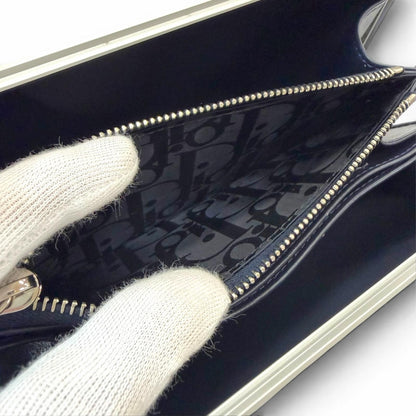 Dior Rimowa Homme Personal Aluminum Leather Shoulder Bag Blue Navy — view 8