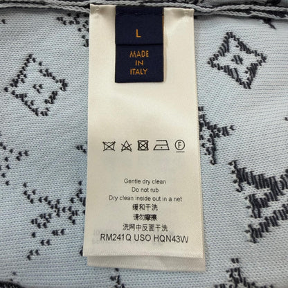 Louis Vuitton Cotton Monogram Gradient Hoodie Pullover Knit — view 7