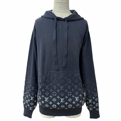 Louis Vuitton Cotton Monogram Gradient Hoodie Pullover Knit