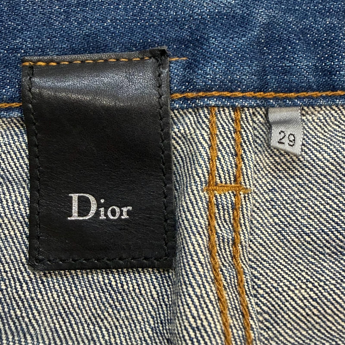 Dior Homme 07 SS Hedi Slimane Era la Star Coated Skinny Slim Denim Pants 29 — view 6