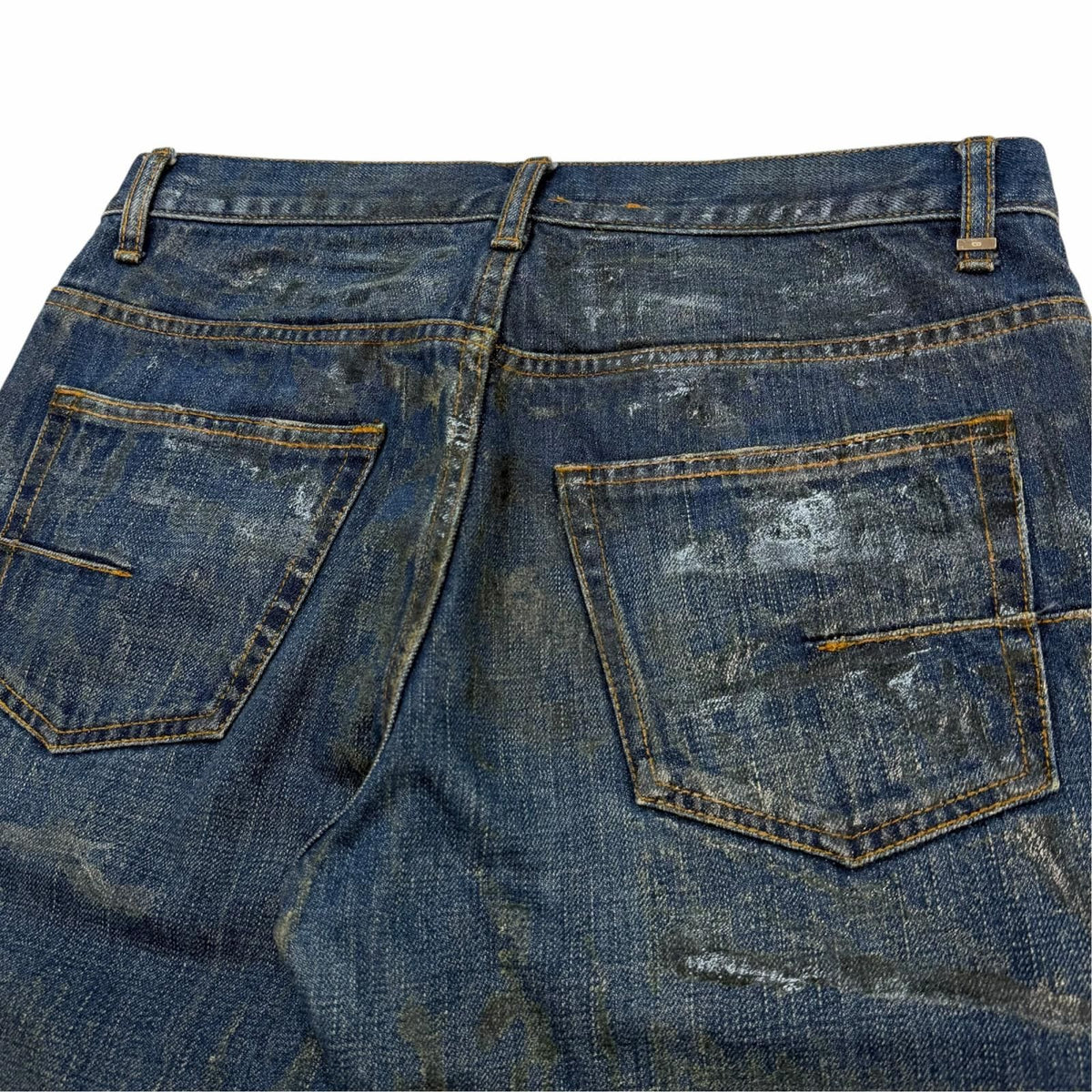 Dior Homme 07 SS Hedi Slimane Era la Star Coated Skinny Slim Denim Pants 29 — view 4