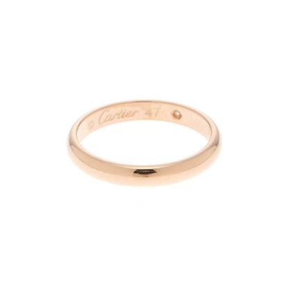 Cartier 1895 Wedding Ring 18k Pink Gold Diamond — view 2
