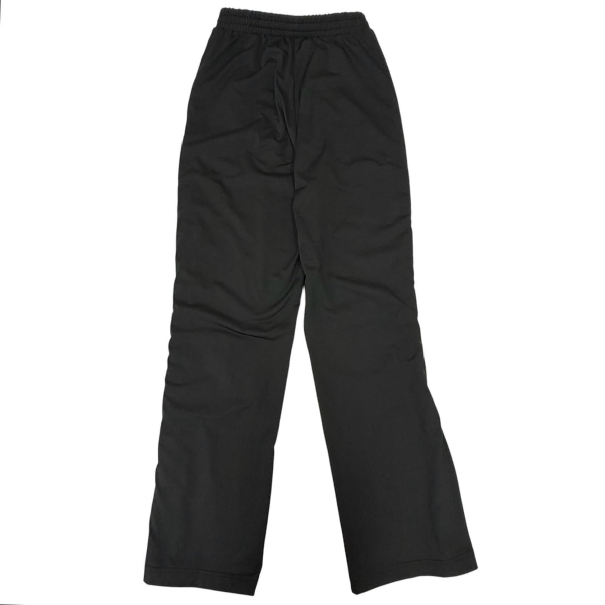 Balenciaga Logo Embroidery Side Line Track Pants Black XXS — view 2