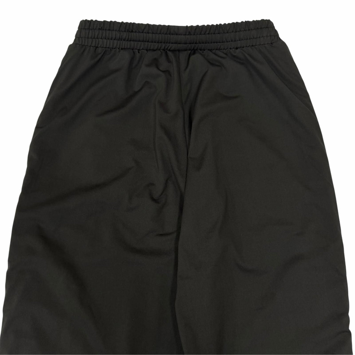 Balenciaga Logo Embroidery Side Line Track Pants Black XXS — view 4