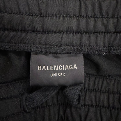 Balenciaga Logo Embroidery Side Line Track Pants Black XXS — view 7