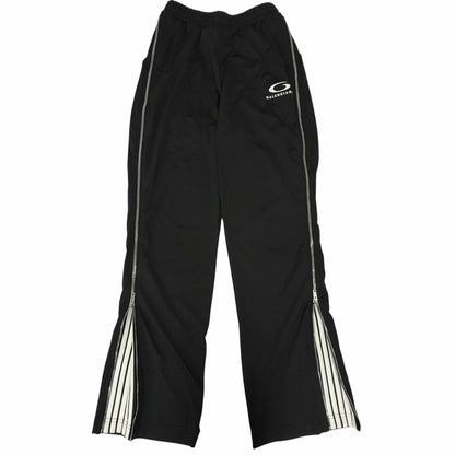 Balenciaga Logo Embroidery Side Line Track Pants Black XXS