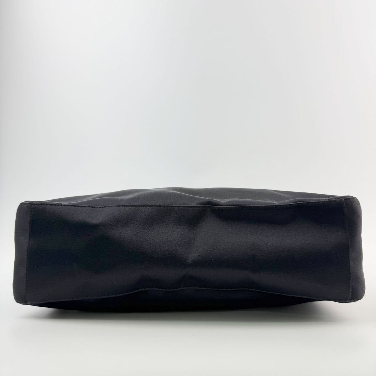 Prada Tessuto Triangle Logo Hobo Shoulder Bag Nylon Black Vintage — view 7