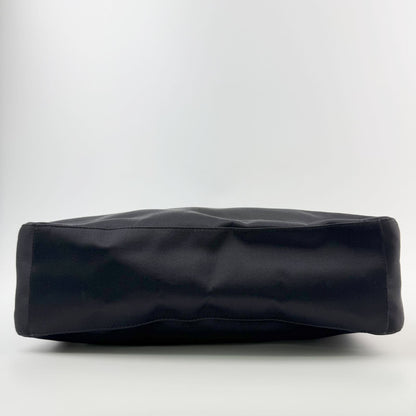 Prada Tessuto Triangle Logo Hobo Shoulder Bag Nylon Black Vintage — view 7