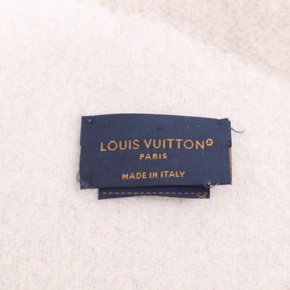 Louis Vuitton Flight Mode Plaid LV Medallion Wool & Cashmere Blanket 180 — view 3