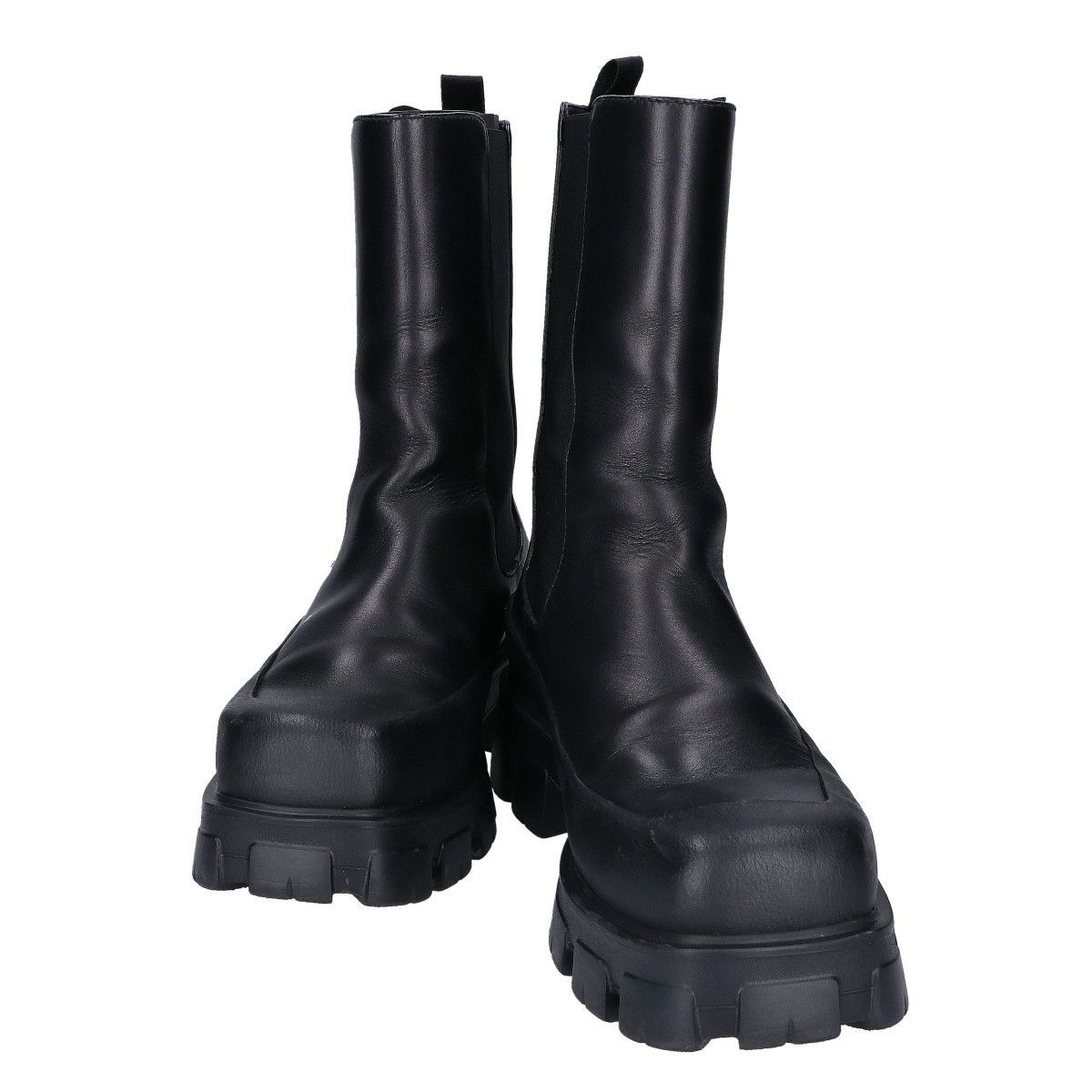 Prada Monolith Side Gore Boots
