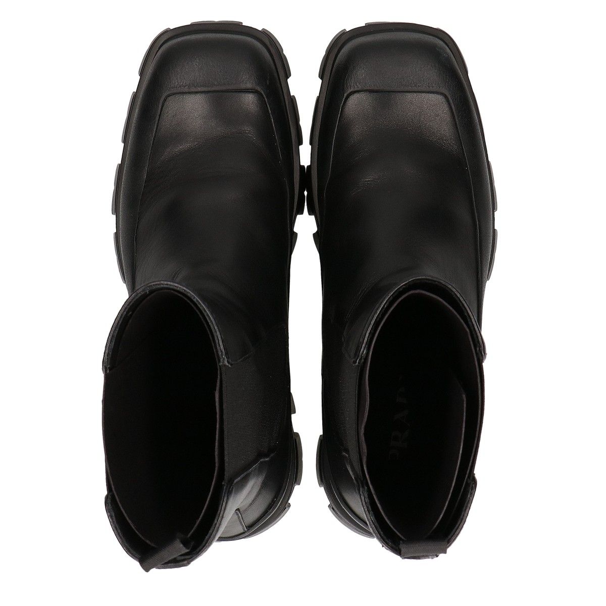Prada Monolith Side Gore Boots — view 5
