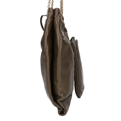 Saint Laurent Paris Jamie 4.3 Lambskin Drawstring Chain — view 4