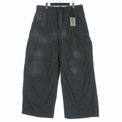 Balenciaga 2-Way Large Cargo Pants Dark Gray XS