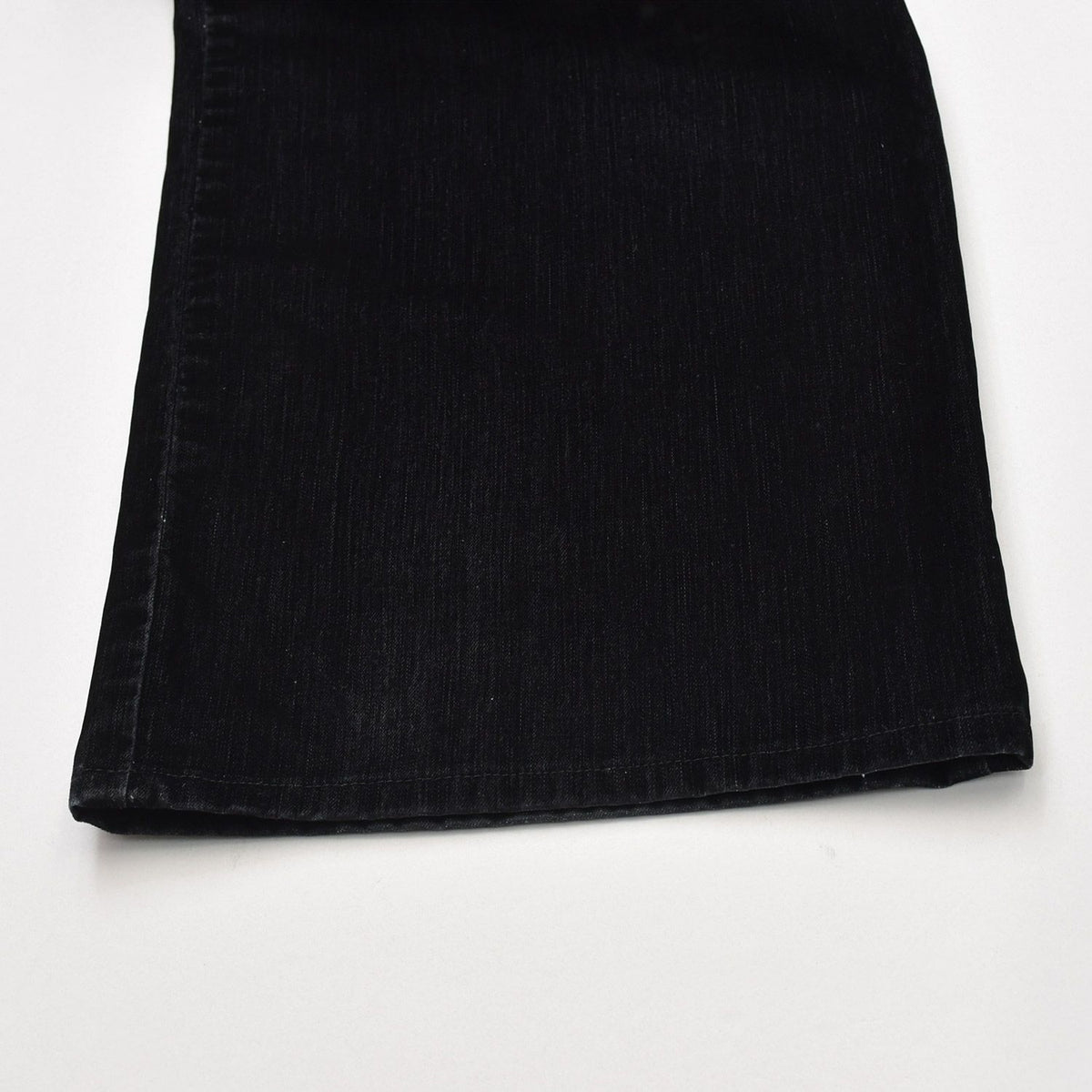 Miu Miu Wide Pants Black Cotton Gathered Washed Flock 36 — view 7