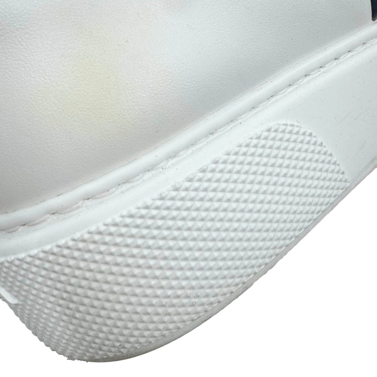 Prada Triangle Low-Top Sneakers White — view 8
