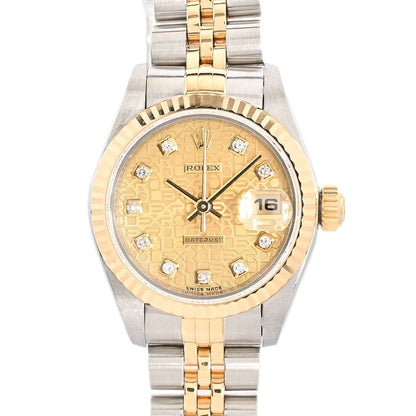 Rolex Watch Datejust Gold