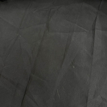 Prada Leather Belted Silk Wrap Skirt Black 36 — view 8