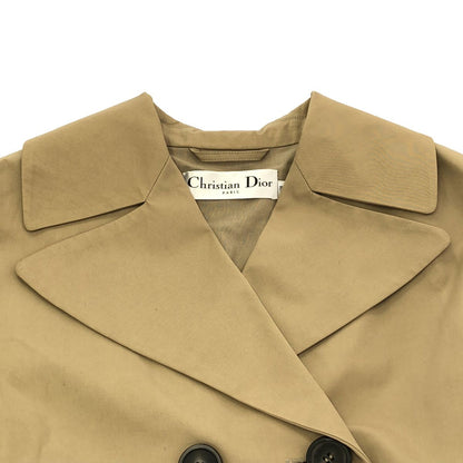 Dior Be Embroidered Trench Coat Beige — view 4