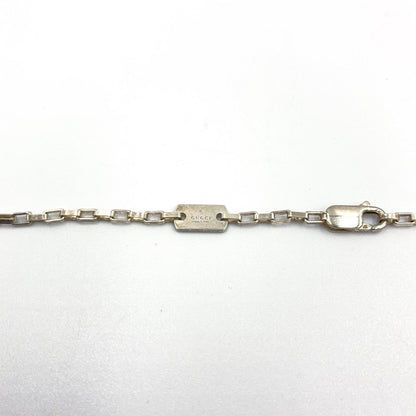 Gucci G Logo Plate Silver Necklace — view 4