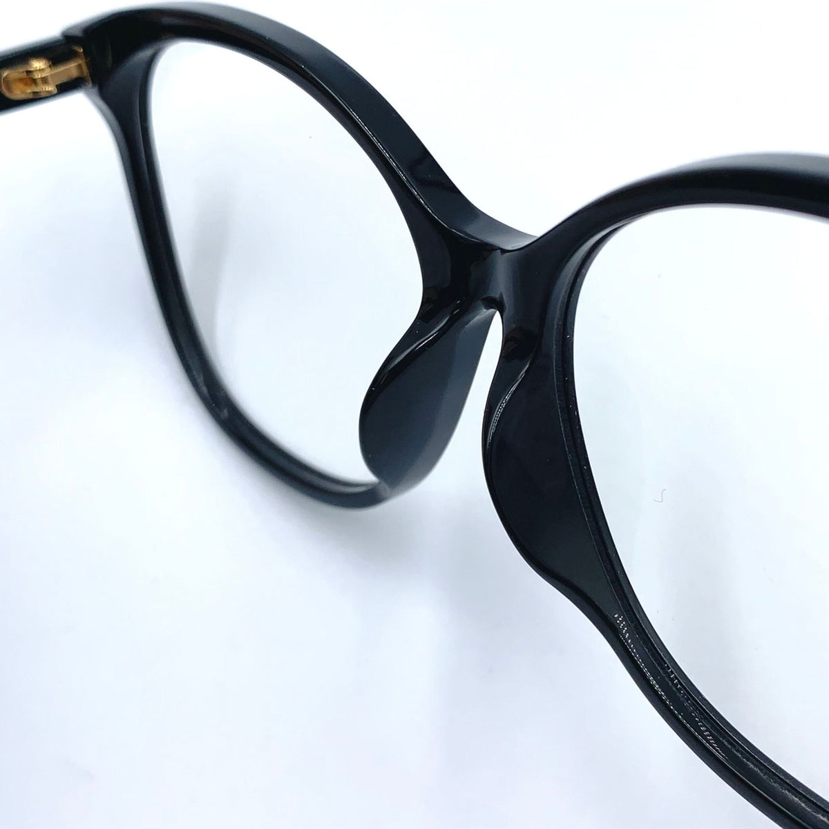 Louis Vuitton Optical My Monogram Light Cat Eye Acetate Black Sunglasses Gold — view 7