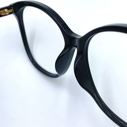Louis Vuitton Optical My Monogram Light Cat Eye Acetate Black Sunglasses Gold — view 7