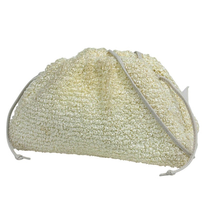 Bottega Veneta Shoulder Bag Mini the Pouch Fabric White