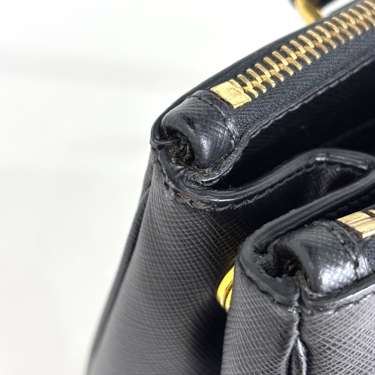 Prada Handbag Galleria 2-Way Saffiano Leather Nero — view 4