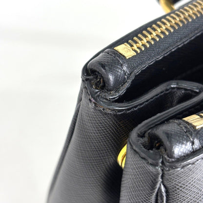 Prada Handbag Galleria 2-Way Saffiano Leather Nero — view 4