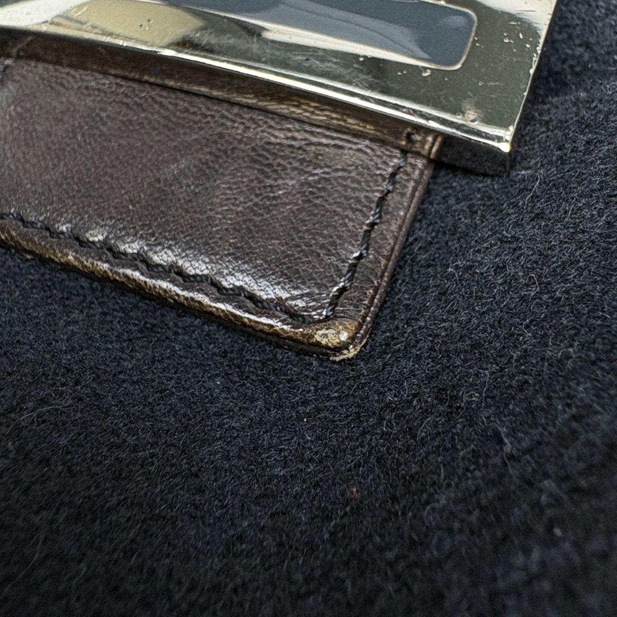 Fendi Shoulder Bag Fabric Black — view 4