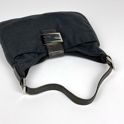 Fendi Shoulder Bag Fabric Black — view 6