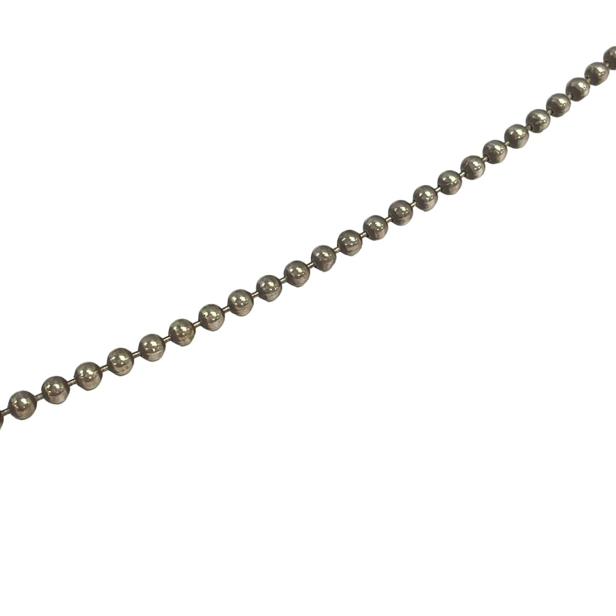 Tiffany & Co Necklace Return to Tiffany Oval Silver Ball Chain — view 5
