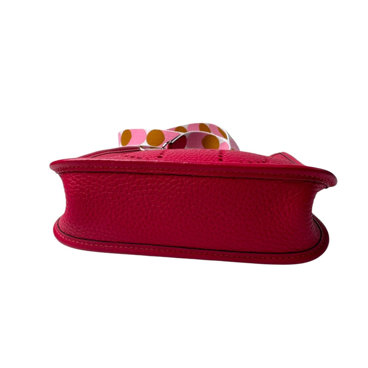 Hermes Evelyne TPM Amazone Framboise Flipper Pole Shoulder Bag — view 6