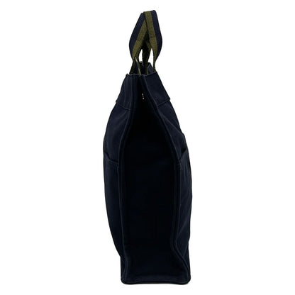 Hermes Tote Bag Fourre Tout MM Navy Dark Green — view 4