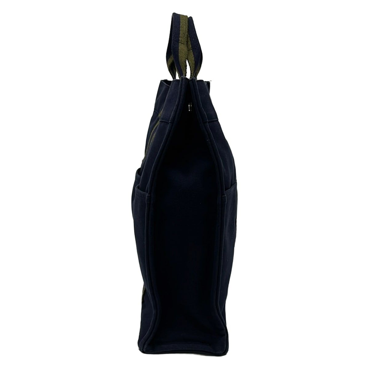 Hermes Tote Bag Fourre Tout MM Navy Dark Green — view 2