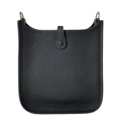 Hermes Shoulder Bag Evelyne TPM Amazone Black Silver — view 3