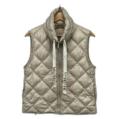 Max Mara Down Vest S Ivory 38