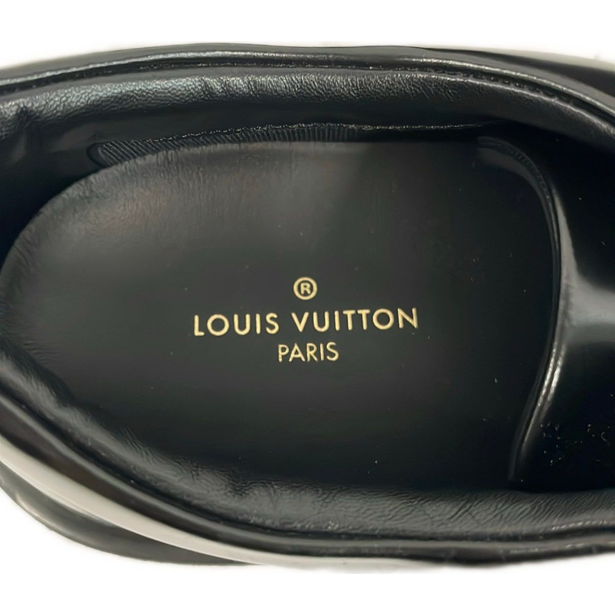 Louis Vuitton Sneakers Beverly Hills Line Black Leather 8 — view 5