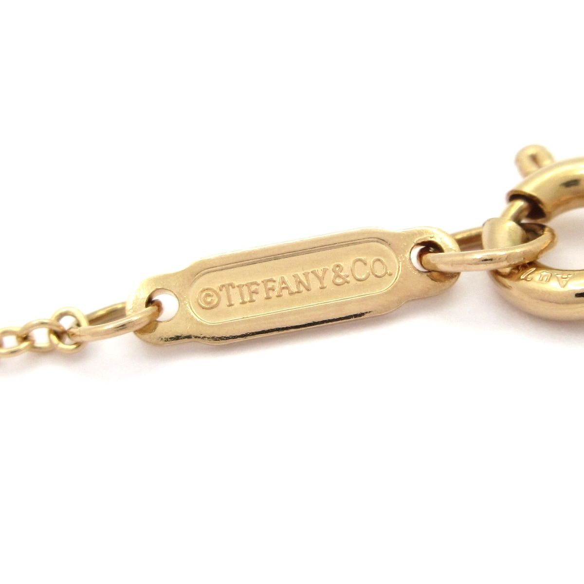 Tiffany & Co Necklace Victoria Mini 18k Pink Gold Diamond Marquise — view 5