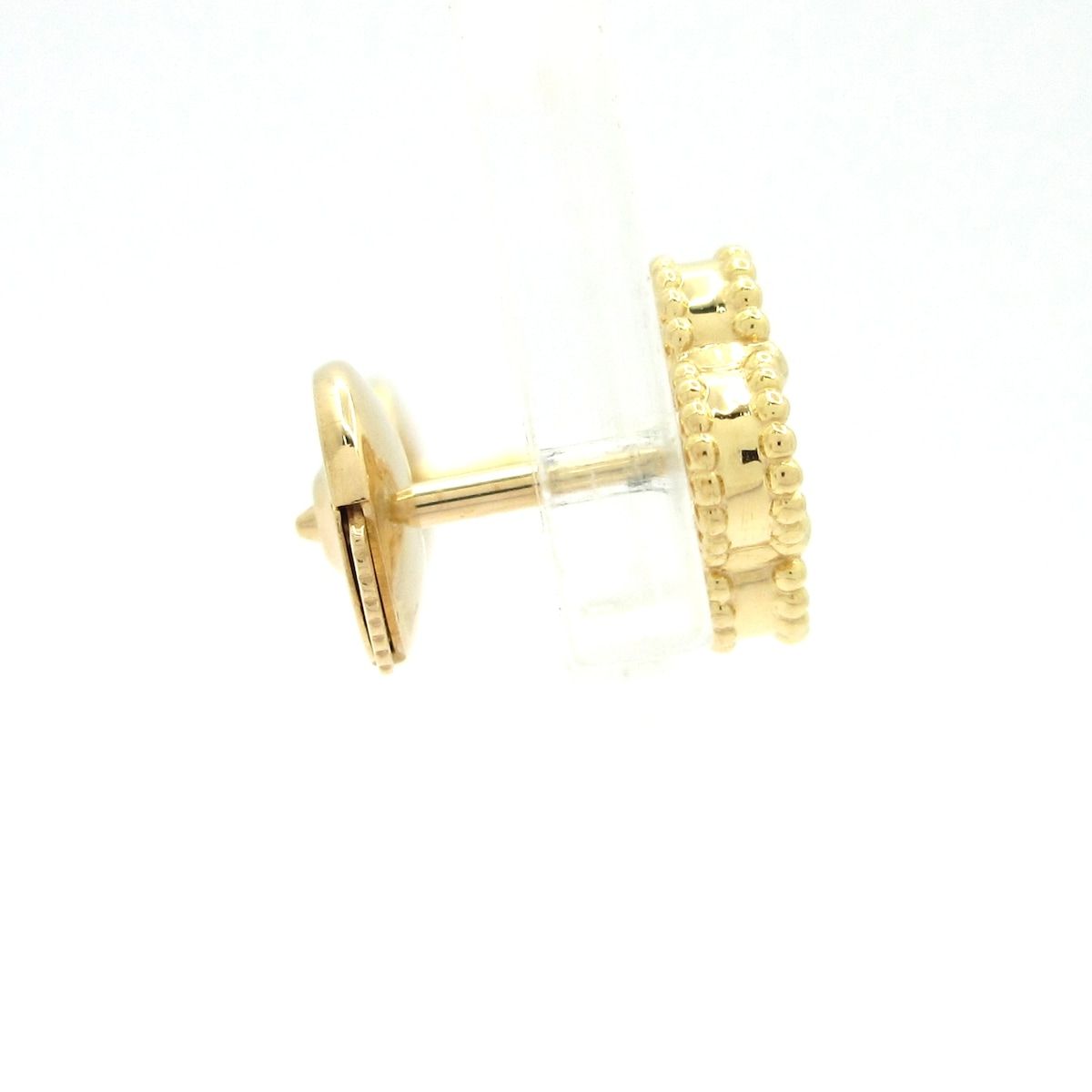 Van Cleef & Arpels Earrings Sweet Alhambra 18k Yellow Gold Onyx — view 2