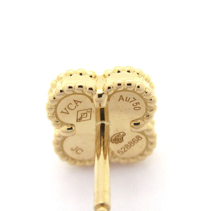 Van Cleef & Arpels Earrings Sweet Alhambra 18k Yellow Gold Onyx — view 5