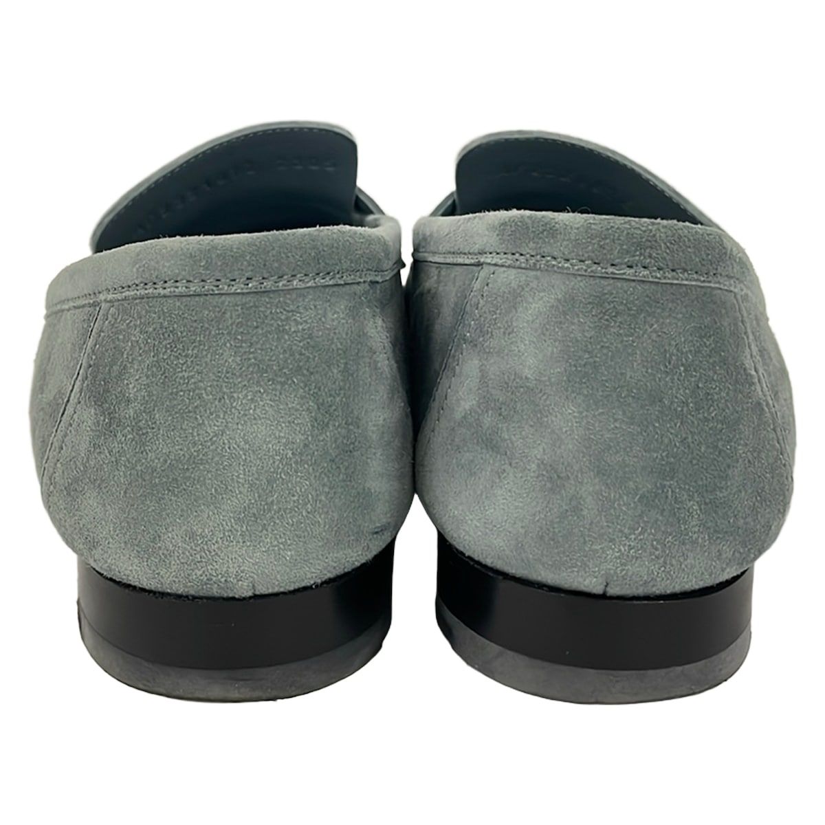 Hermes Loafers Paris Blue Green H Silver — view 3