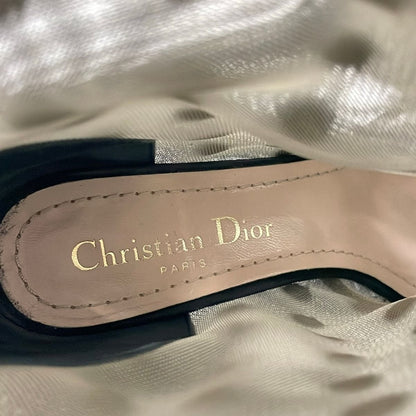 Dior Short Boots Black Dot Pattern — view 6