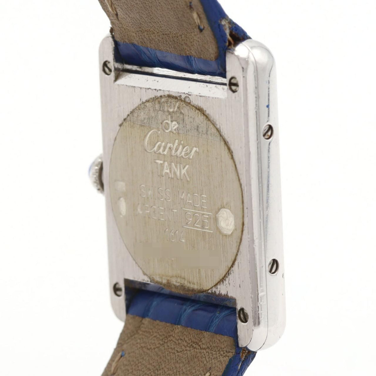 Cartier Must Tank SM Silver Quartz Watch — view 6