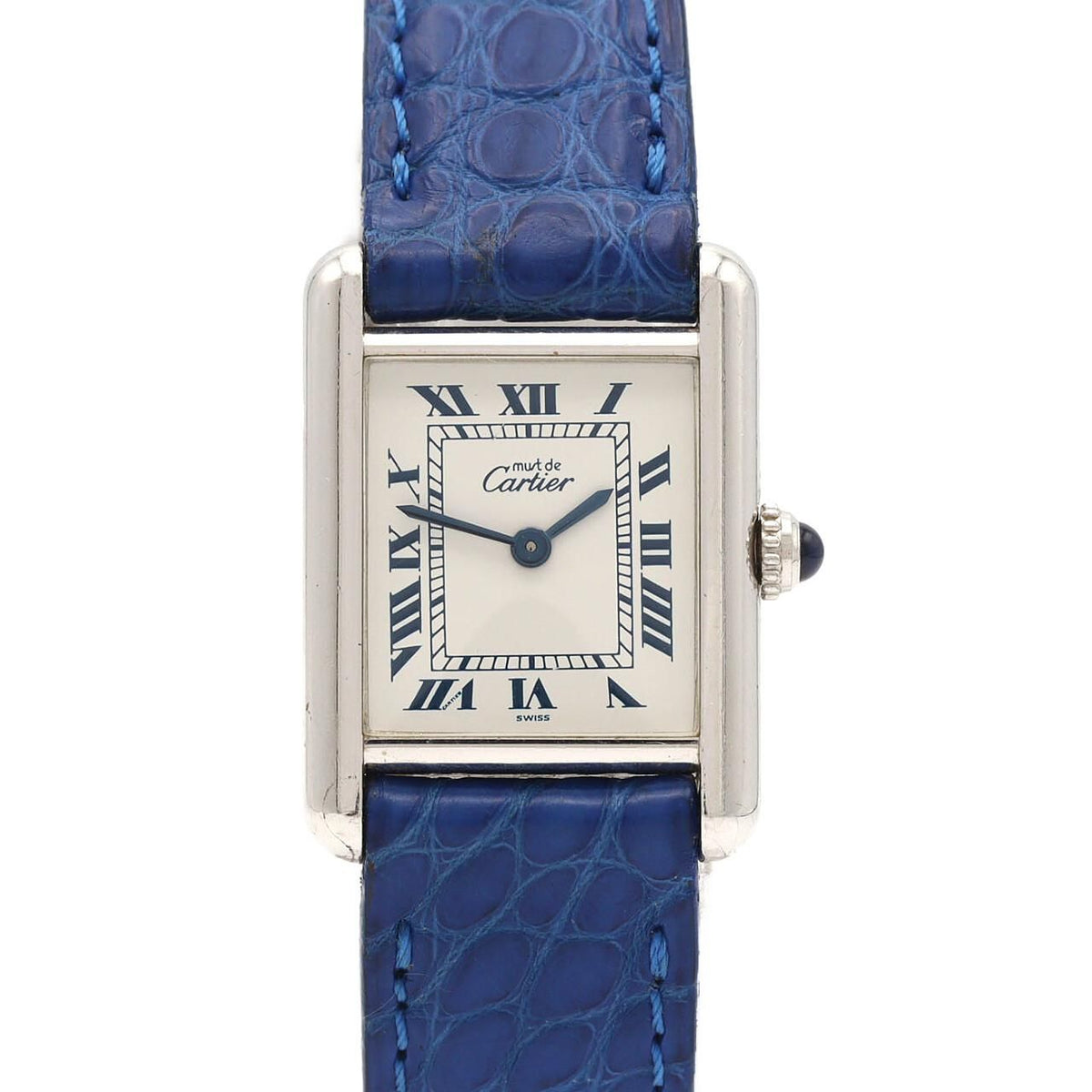 Cartier Must Tank SM Silver Quartz Watch