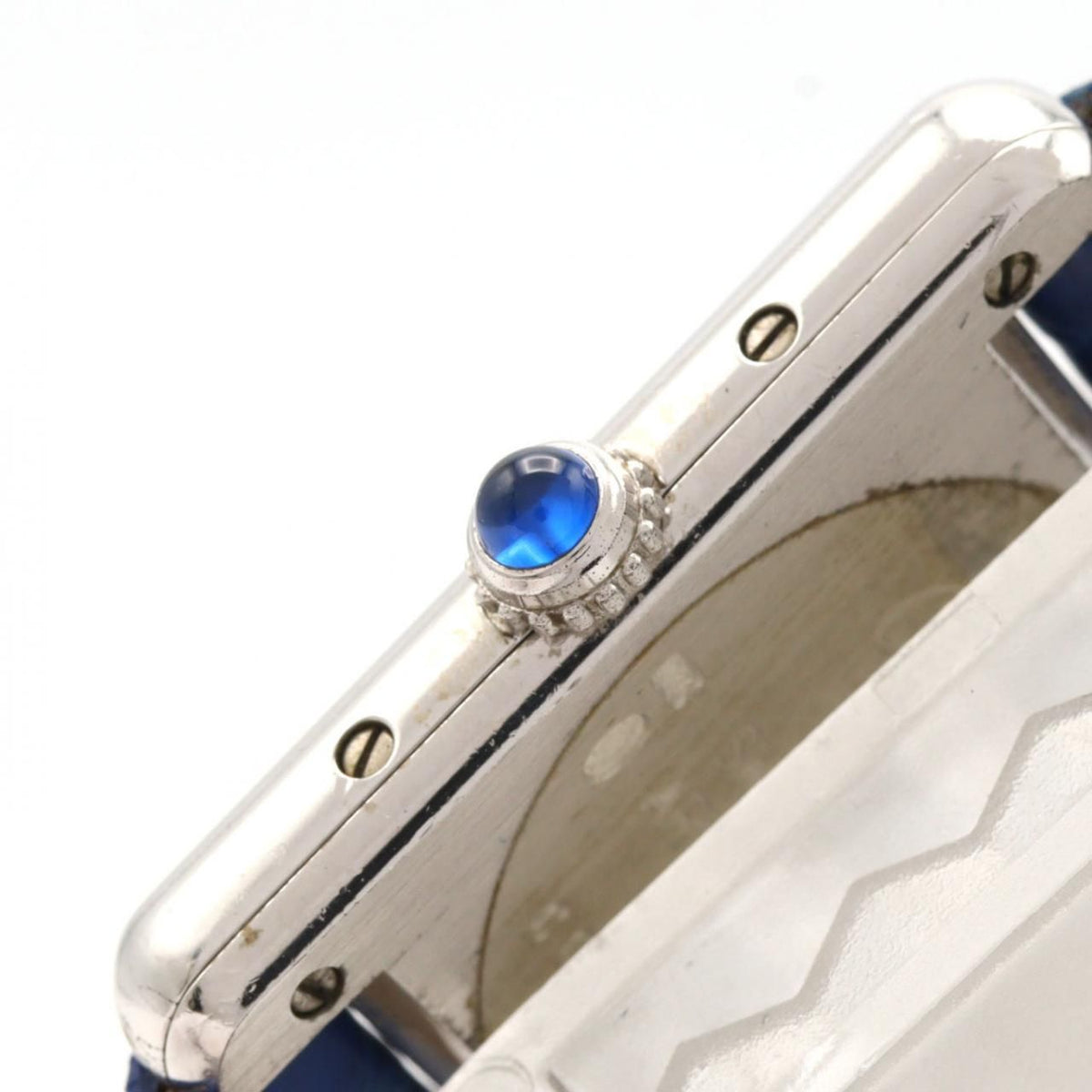 Cartier Must Tank SM Silver Quartz Watch — view 3